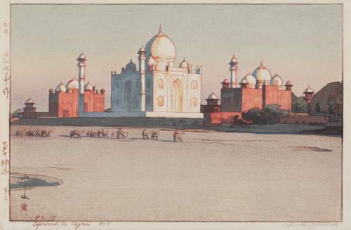 Hiroshi Yoshida - Approach to Agra, No. 3 thumbnail
