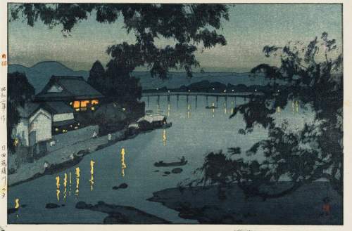 Hiroshi Yoshida - Chikugo River thumbnail