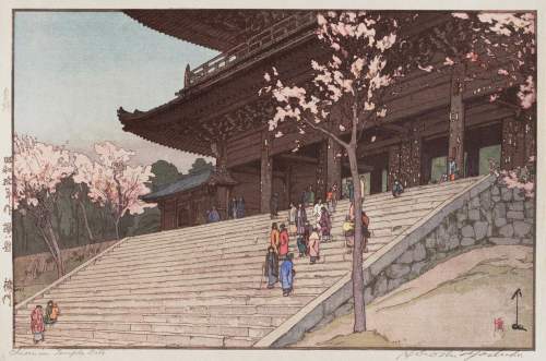 Hiroshi Yoshida - Chionin Temple Gate thumbnail