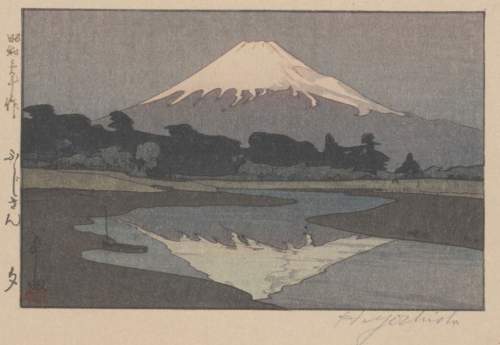 Hiroshi Yoshida - Fujiyama from Suzukawa thumbnail