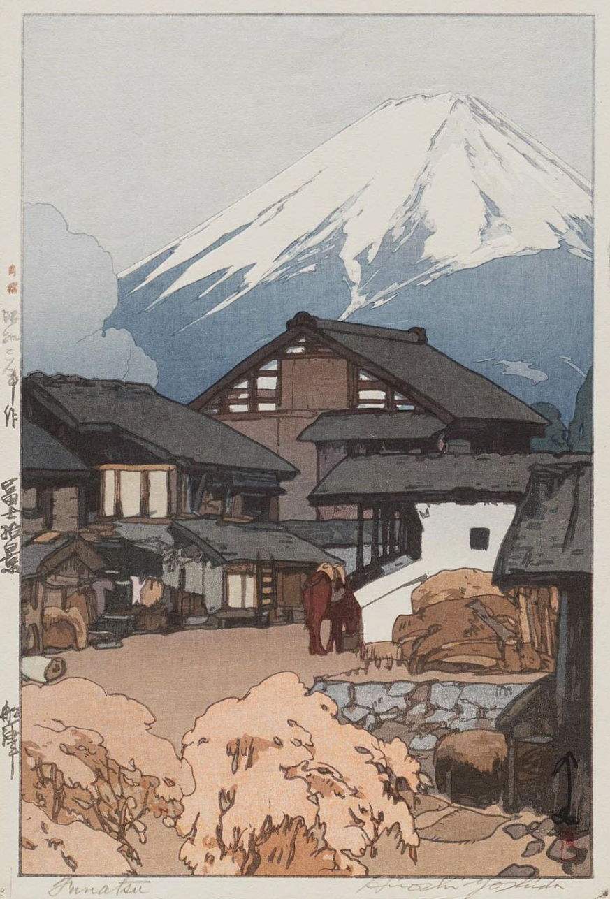 Funatsu woodblock print