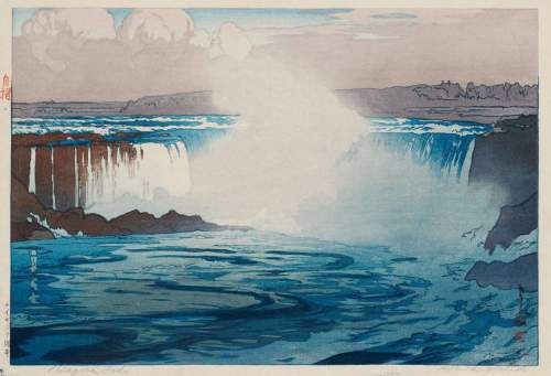 Hiroshi Yoshida - Niagara Falls thumbnail