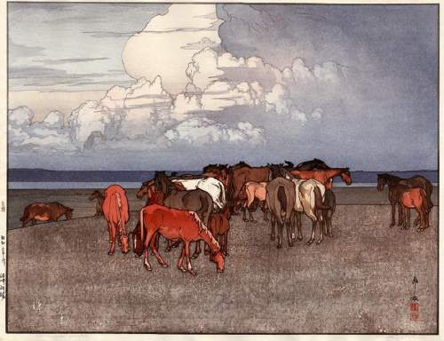 Hiroshi Yoshida - Numazaki Pasture thumbnail
