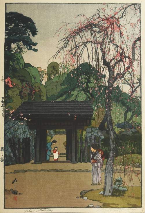 Hiroshi Yoshida - Plum Gateway thumbnail