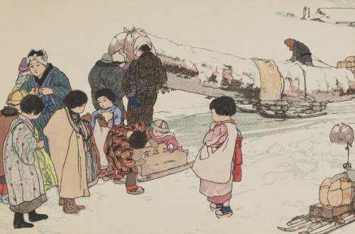 Hiroshi Yoshida - Sleigh thumbnail
