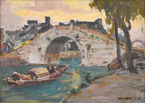 Oil on canvas supplementary image