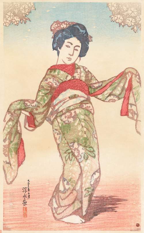 Ito Shinsui - Dancing thumbnail