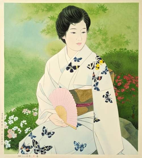 Ito Shinsui - Garden in Early Summer thumbnail