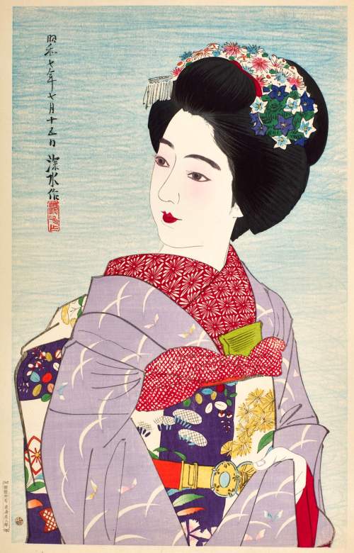 Ito Shinsui - Maiko Girl thumbnail
