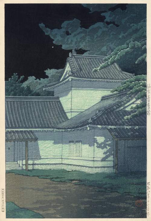 Kawase Hasui - Aoba Castle, Sendai thumbnail