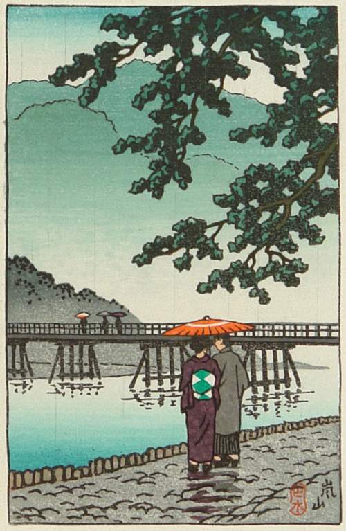 Kawase Hasui - Arashiyama thumbnail