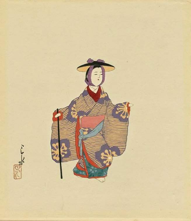 Clay Doll (21) - Kawase Hasui Catalogue woodblock print