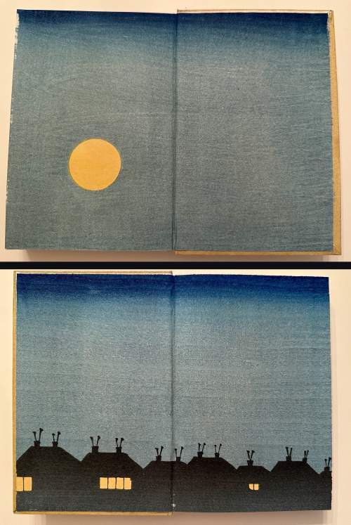 Woodblock-printed endpapers supplementary image