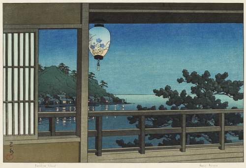 Kawase Hasui - Enoshima thumbnail