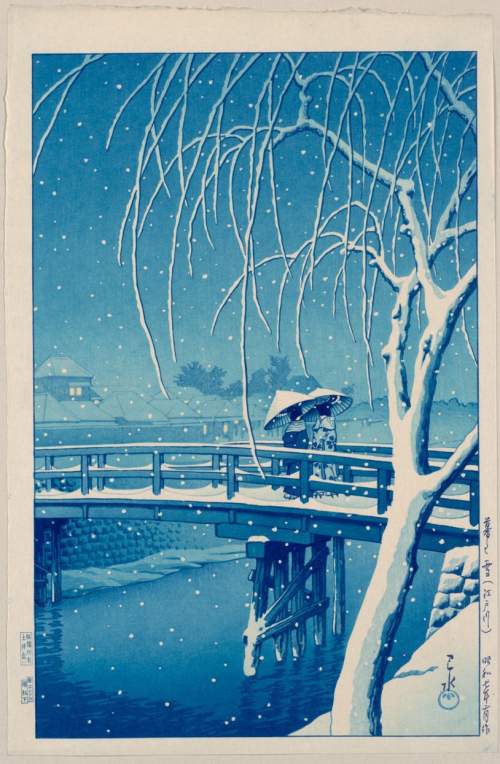 Aizuri-e impression supplementary image