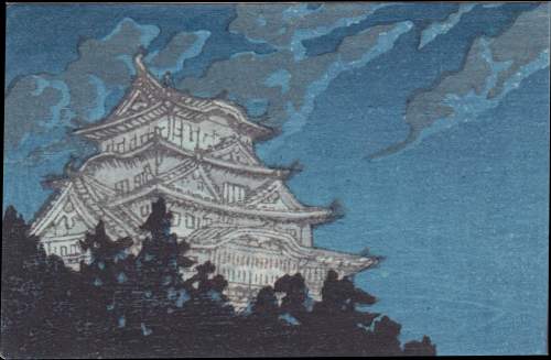 Kawase Hasui - Himeji Castle thumbnail