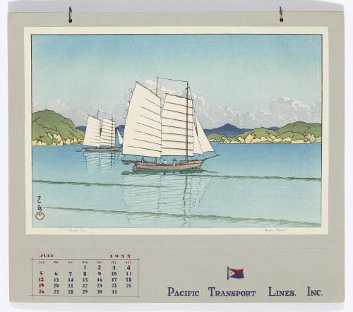 July 1953 calendar supplementary image