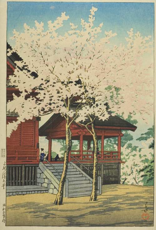 Kawase Hasui - Kiyomizu Temple, Ueno thumbnail