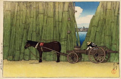 Kawase Hasui - Komagata Embankment thumbnail