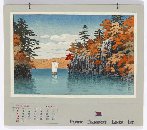 November 1953 calendar supplementary image