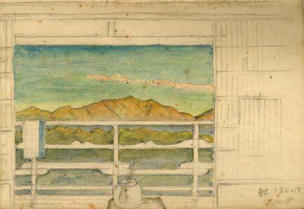 Sketched October 18, 1944 supplementary image