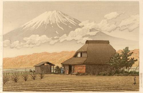 Kawase Hasui - Mount Fuji from Narusawa thumbnail
