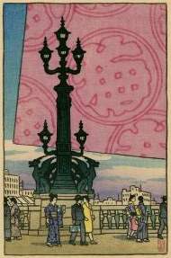 Kawase Hasui - Nihonbashi Bridge thumbnail