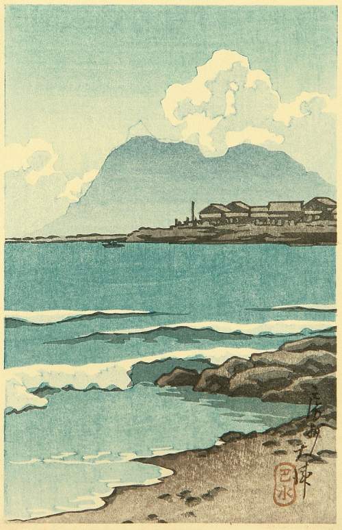 Kawase Hasui - Otsu, Boshu thumbnail