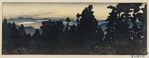 Kawase Hasui - Summer in Ikaho thumbnail
