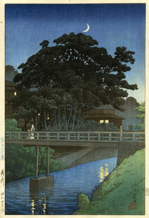 Kawase Hasui - Takino-gawa River thumbnail