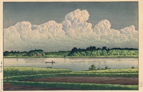 Kawase Hasui - Tega Swamp thumbnail