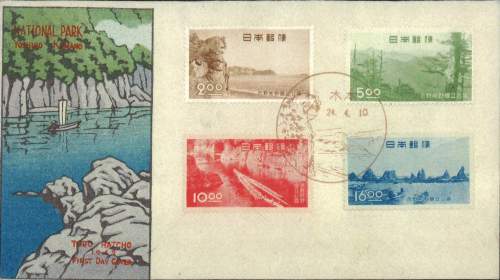 Kawase Hasui - Toro Gorge, Kishu thumbnail