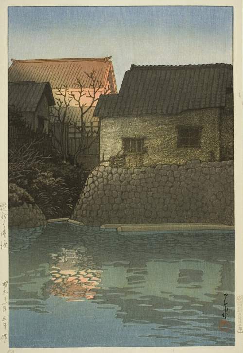 Kawase Hasui - Toyohama, Sanuki Province thumbnail
