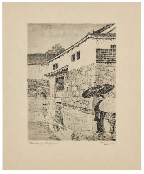 Etching by Tamimasa (misattributed to Hasui) supplementary image