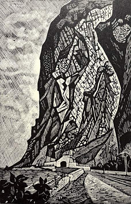 Kitaoka Fumio - Cliffs in Asari thumbnail