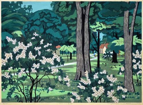 Kitaoka Fumio - Lilacs in Bloom thumbnail
