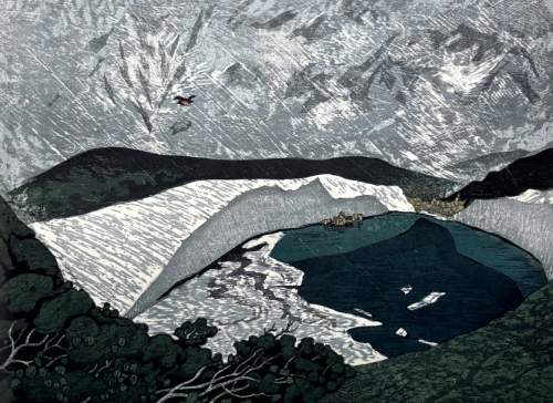 Kitaoka Fumio - Mikuri Lake in Snow thumbnail