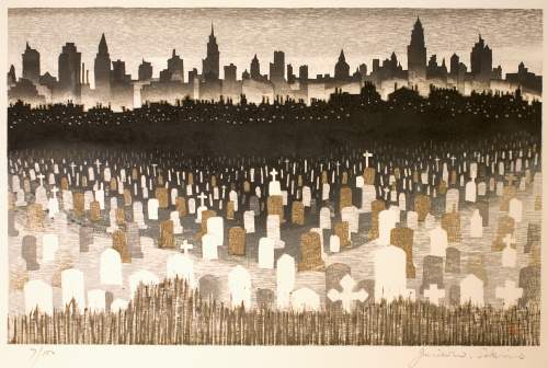 Sekino Jun'ichiro - Graveyard in New York [1] thumbnail