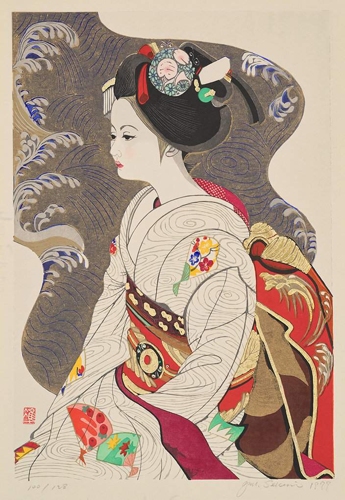 Kinpa - Sekino Jun'ichiro  Catalogue woodblock print