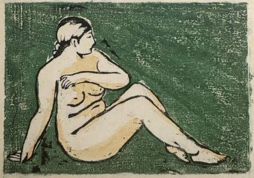 Sekino Jun'ichiro - [Nude Woman] thumbnail