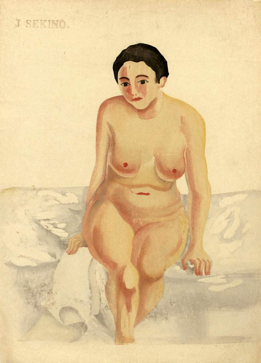 [Nude] - Sekino Jun'ichiro  Catalogue woodblock print