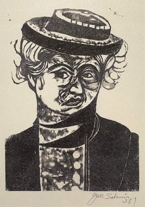 Sekino Jun'ichiro - Printmaker Varvara Bubnova thumbnail