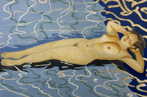 Sekino Jun'ichiro - Spring Bathing thumbnail