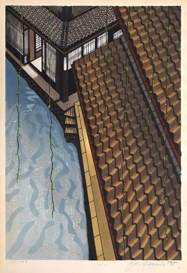 Takasegawa - Sekino Jun'ichiro  Catalogue woodblock print