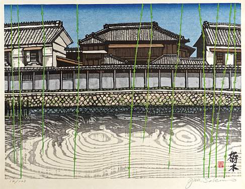 Tochigi (Uzuma River) - Sekino Jun'ichiro  Catalogue woodblock print