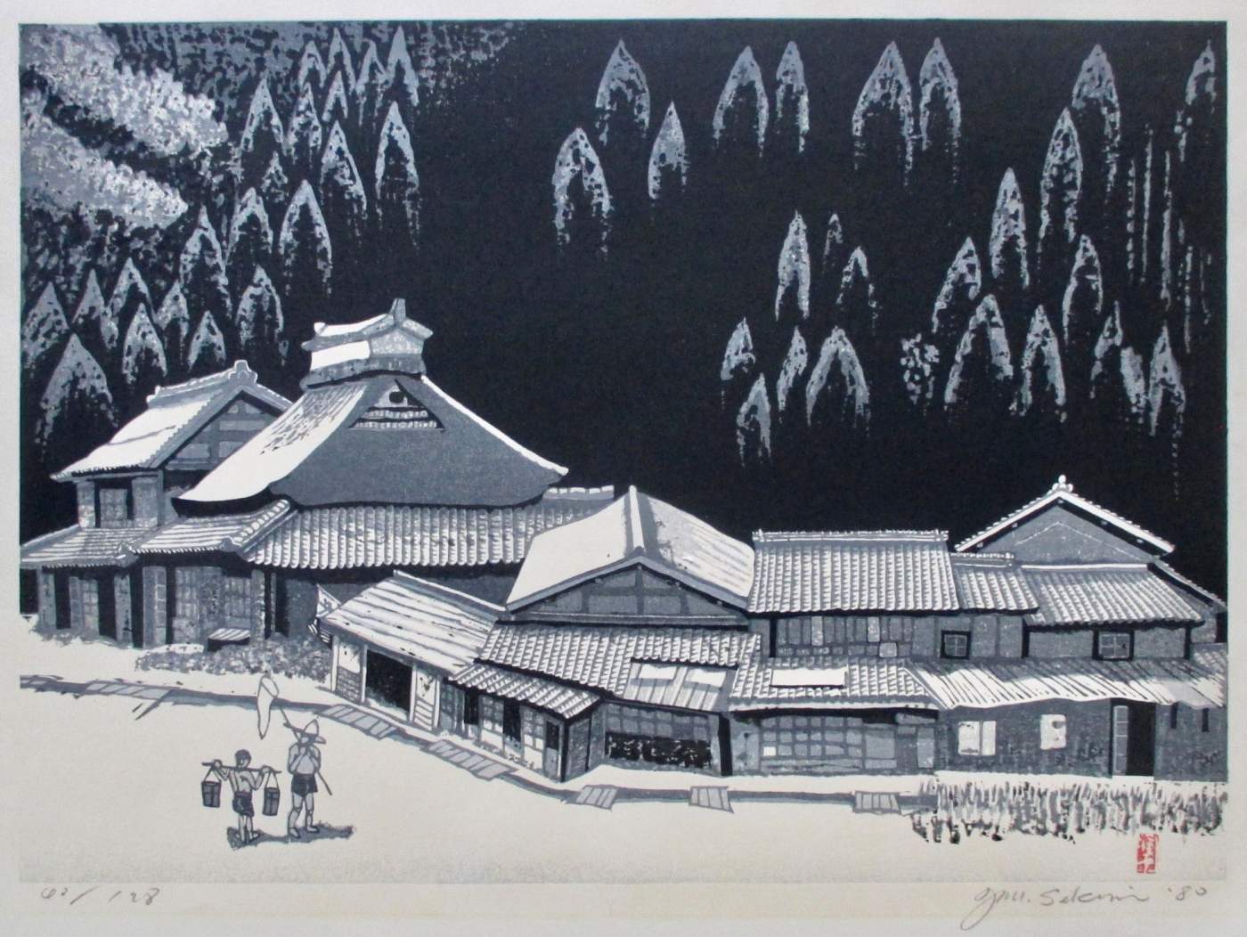 Wakasa-kaido - Sekino Jun'ichiro  Catalogue woodblock print