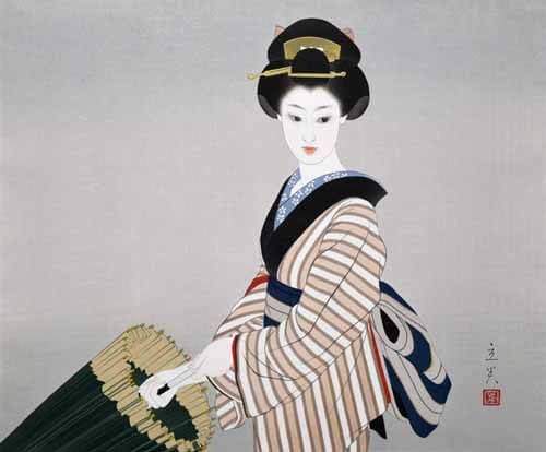 Shimura Tatsumi - Janome (Bulls-eye Umbrella) thumbnail