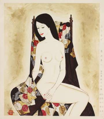 Keiichi Takasawa “Furisode Kimono” 1970 thumbnail