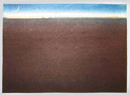 After That woodblock print