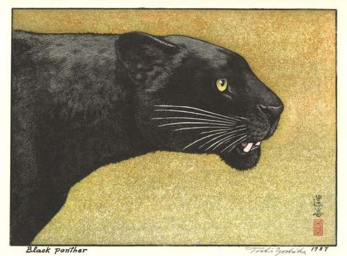 Toshi Yoshida - Black panther thumbnail